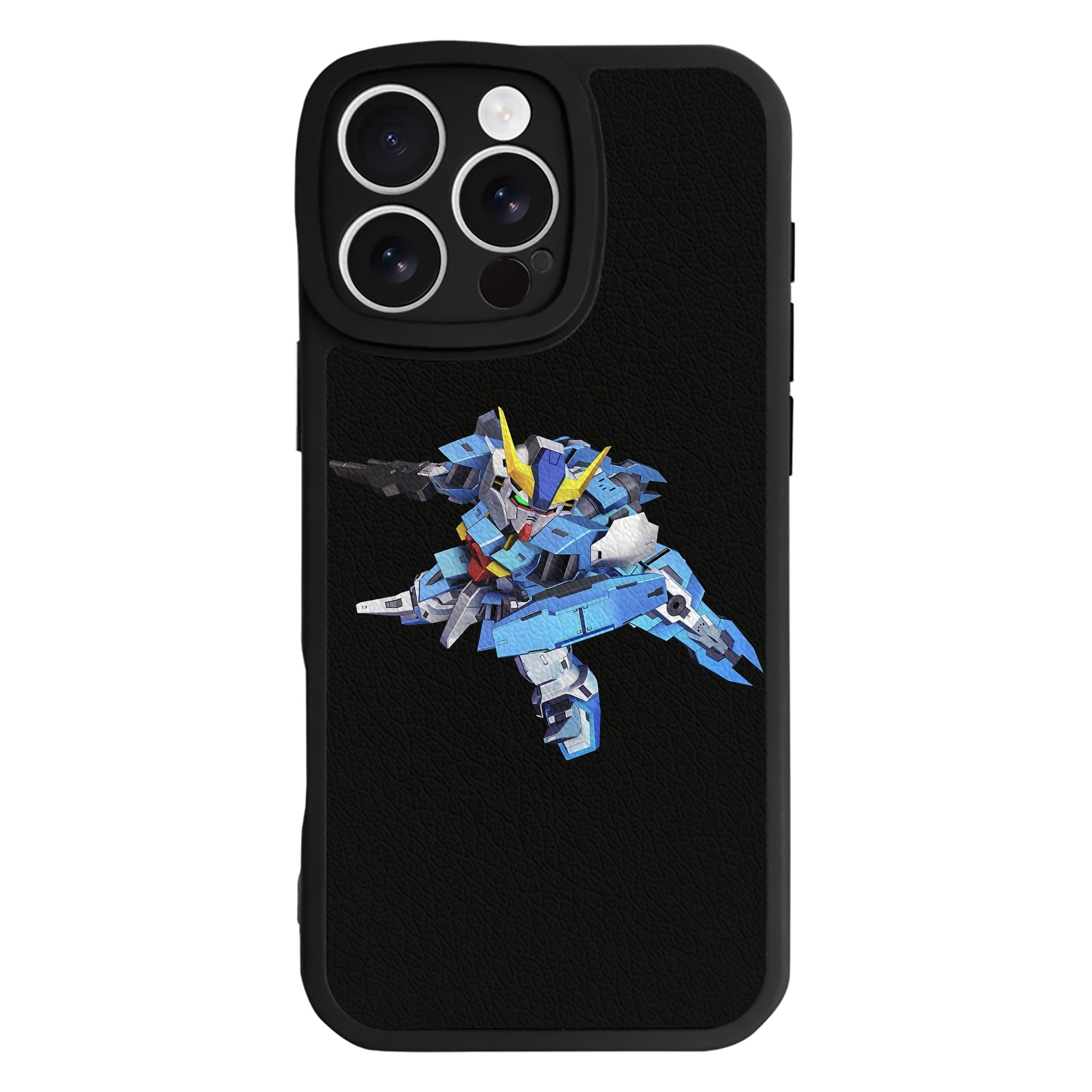（画像用） 機動戦士ガンダム Mobile Suit Gundam 【iPhone 16シリーズ対応】シリコンスマホケース（レザー調） 材質：シリコン